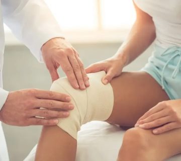 خوابیدن پس از عمل زانو